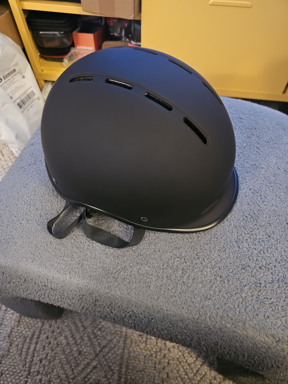 Men's Matte Black Multi-Sport Helmet - Lightweight Protection